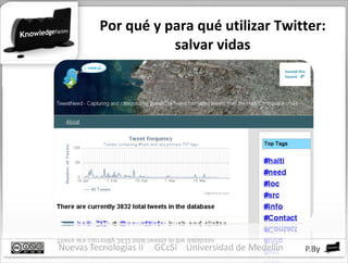 Por qué y para qué utilizar Twitter: salvar vidas 