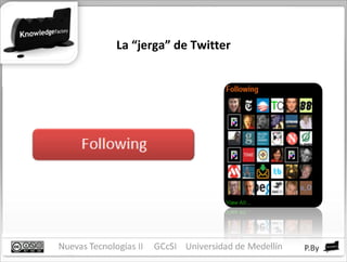 La “jerga” de Twitter 