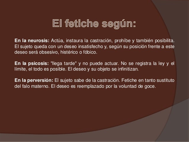 QUE SIGNIFICA FETICHE DE UNA PERSONA ️ Mentalidad Humana