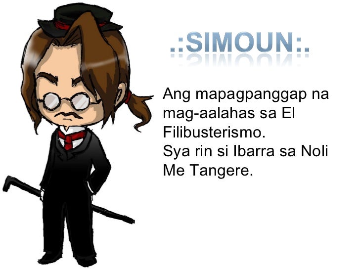 Piling Tauhan sa El Filibusterismo