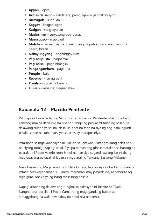 Mga Tanong At Sagot Sa Bawat Kabanata Ng El Filibusterismo Conten Den 4