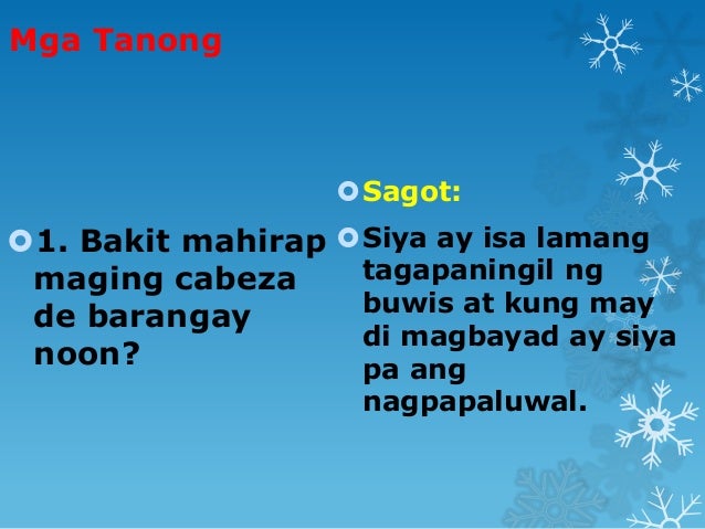 Parang Palayok Na Bumangga Sa Kaldero El filibusterismo report