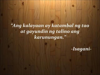 filibusterismo tauhan