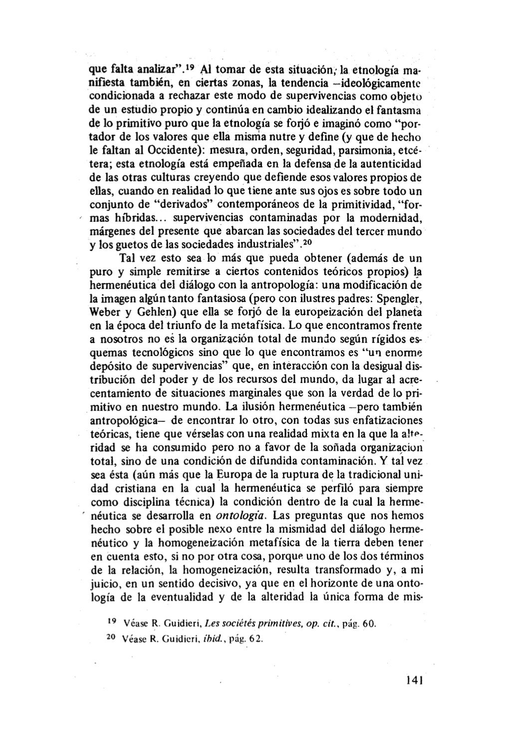 El fin de la modernidad vattimo gianni El fin de la modernidad vattimo gianni