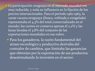 La lentitud de la crianza, derivada de las restricciones de una alimentación todavía basada en la pradera natural, y por t...