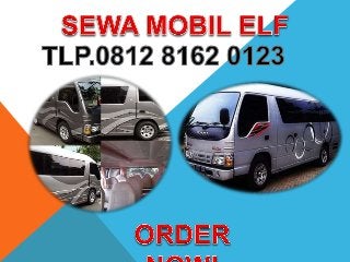 0812 8162 0123 Sewa Mobil Elf di Jakarta Timur