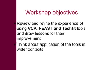 Ethiopian Livestock Feed Project – approaches, tools, results