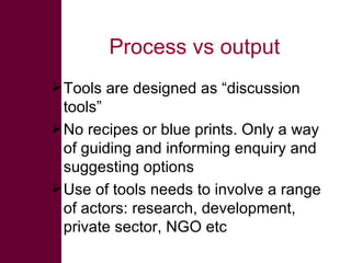 Ethiopian Livestock Feed Project – approaches, tools, results