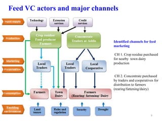 Results and experiences using value chain analysis, FEAST and Techfit tools in the Ethiopian Livestock Feed Project