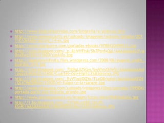  http://www.biografiasyvidas.com/biografia/a/aldecoa.htm
 http://www.menoscuarto.es/uploads/imagenes/autores/detalle/201
110/detalle-autorg_14-es.jpg
 http://www.ojanguren.com/portadas-ebooks/9788420499512.jpg
 http://4.bp.blogspot.com/_p_8LhYfFisk/Sh7PsnfxQaI/AAAAAAAAIJY/g
0na5wz1kUc/s1600/castillo.jpg
 http://lapalabrainfinita.files.wordpress.com/2008/06/eugene_smith_
guardia_civil.jpg
 http://4.bp.blogspot.com/_7IB9qUlZSGw/SwVhnA5Ye5I/AAAAAAAAAoI
/pqZcIvMx6yQ/s1600/Cuartel+del+Hip%C3%B3dromo.JPG
 http://1.bp.blogspot.com/_RyVTzplOQYo/TLxO8rkpiqI/AAAAAAAAE04
/QLtC9gQhBdw/s1600/el+fulgor+y+la+sangre.jpg
 http://www.alfaguara.com/uploads/imagenes/libro/portada/199504/
portada-parte-una-historia_grande.jpg
 http://www.premioplaneta.es/images/fotos/obra1954finalista.jpg
 http://1.bp.blogspot.com/_5Y7b9LvzfBE/ShUPl-
ESxRI/AAAAAAAAALI/M6x90O2D-6w/s320/Aldecoa.JPG
 