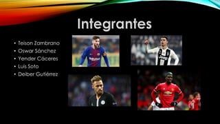 • Teison Zambrano
• Oswar Sánchez
• Yender Cáceres
• Luis Soto
• Deiber Gutiérrez
 