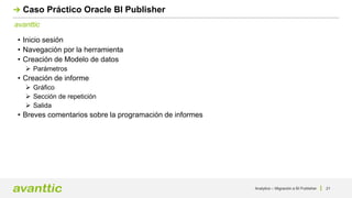Webinar – El futuro de Oracle Reports y Oracle Discoverer