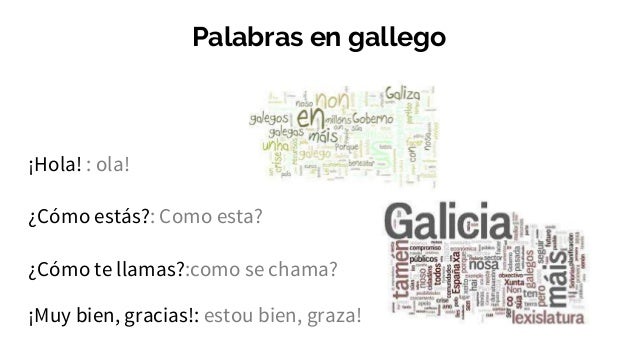Como Se Dice Hablar En Gallego