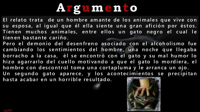 El gato negro Edgar Allan Poe