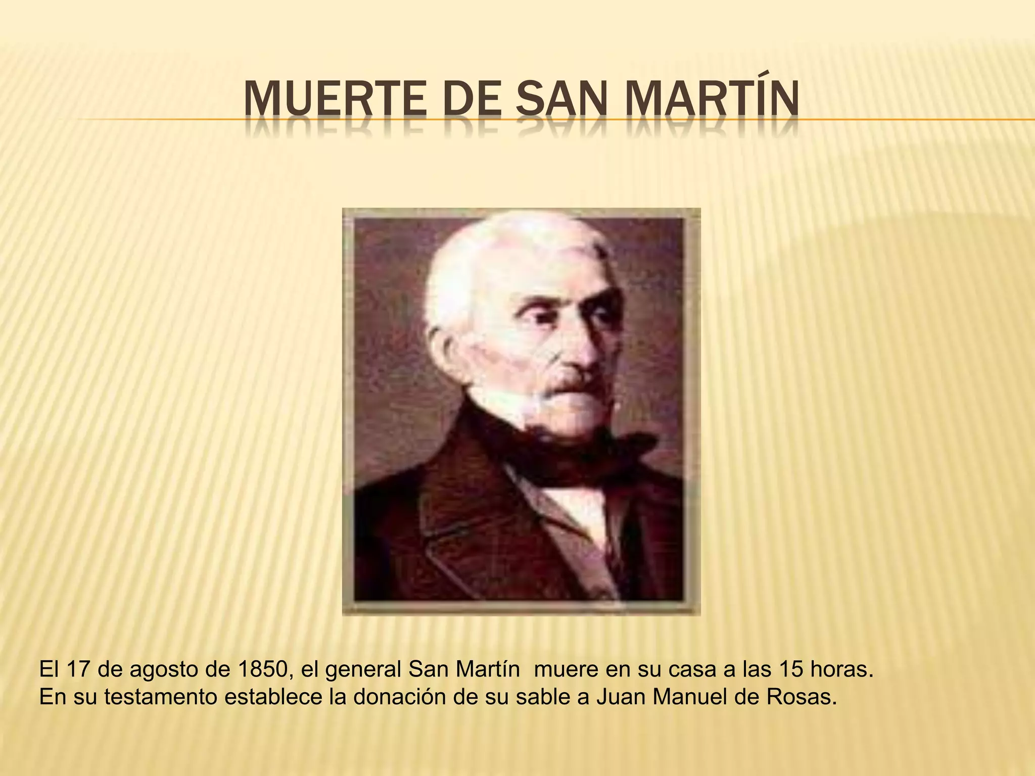 El general josé de san martín | PPT