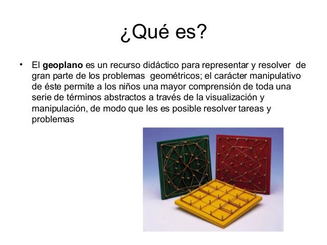El geoplano