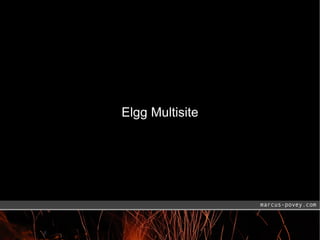 Elgg Multisite 