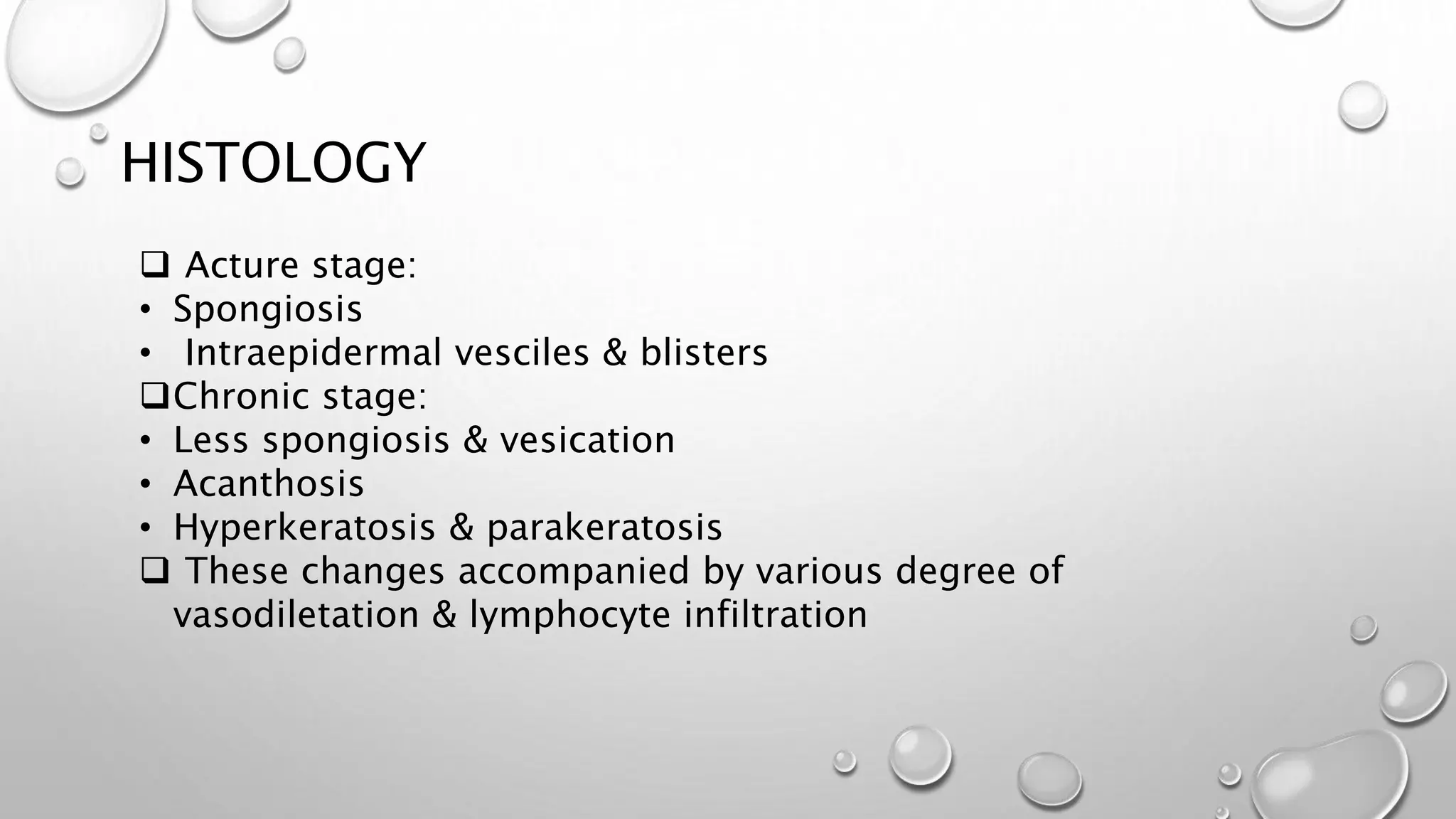 Vesication ECZEMA - dermatology case presentation | PPTX