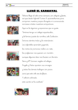 Girasol
El
14
Número12
JUNIO 2.016
 