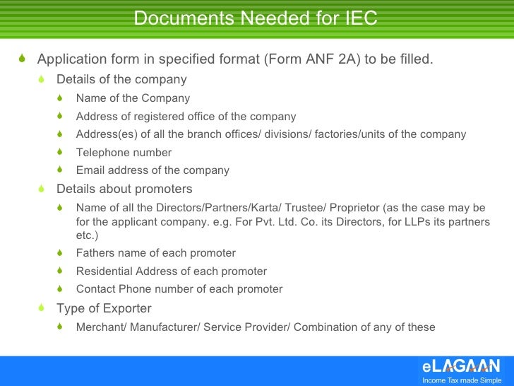get your import export code iec for india iec full form