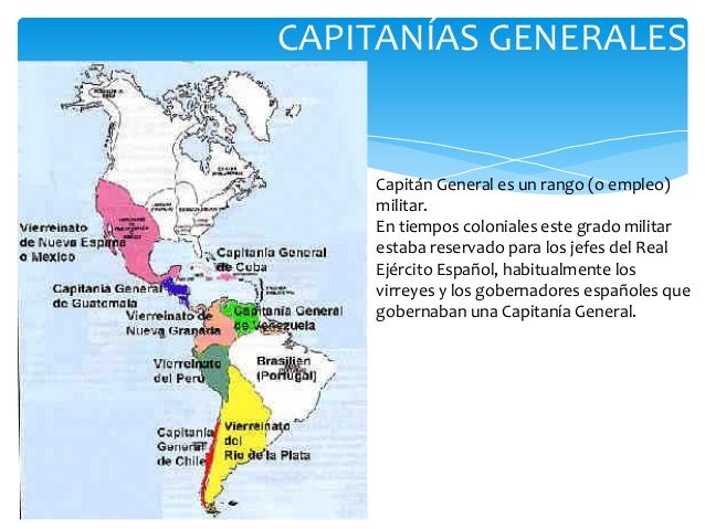 El gobierno de america hispana