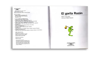 El gorila razán   maría luisa silva