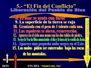 5.- “El Fin del Conflicto”




HOY       FIN DEL “TIEMPO DEL FIN”
 