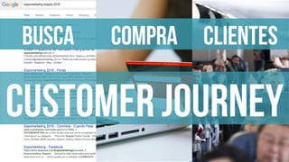 CLIENTESBUSCA COMPRA
Customer journey
 