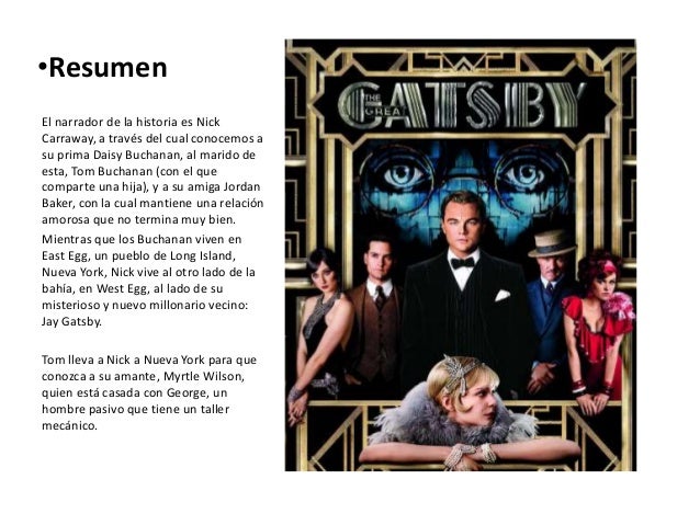 The Great Gatsby Resumen Por Capitulos