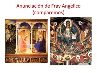 Anunciación de Fray Angelico (comparemos) 