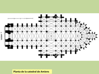 Planta de la catedral de Amiens

 