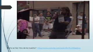 Cómo se hizo "Uno de los nuestros“: https://www.youtube.com/watch?v=FnJZXQqQ-Lo
 