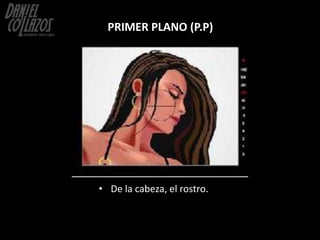 PRIMER PLANO (P.P)




• De la cabeza, el rostro.
 