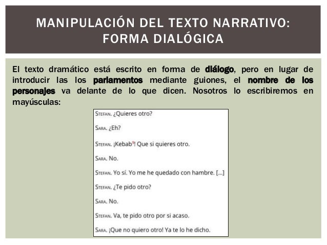 El guion teatral