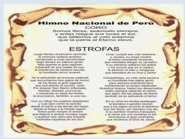 El himno nacional