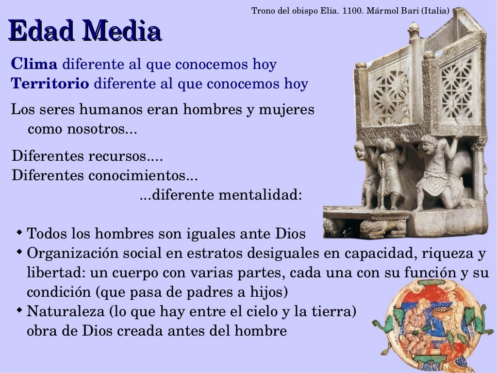 El hombre en la edad media