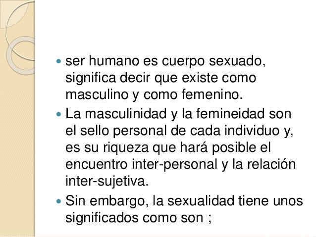El hombre es unidad total