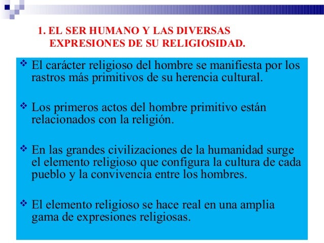 Podemos Afirmar Que El Hombre Es Un Ser Esencialmente Religioso