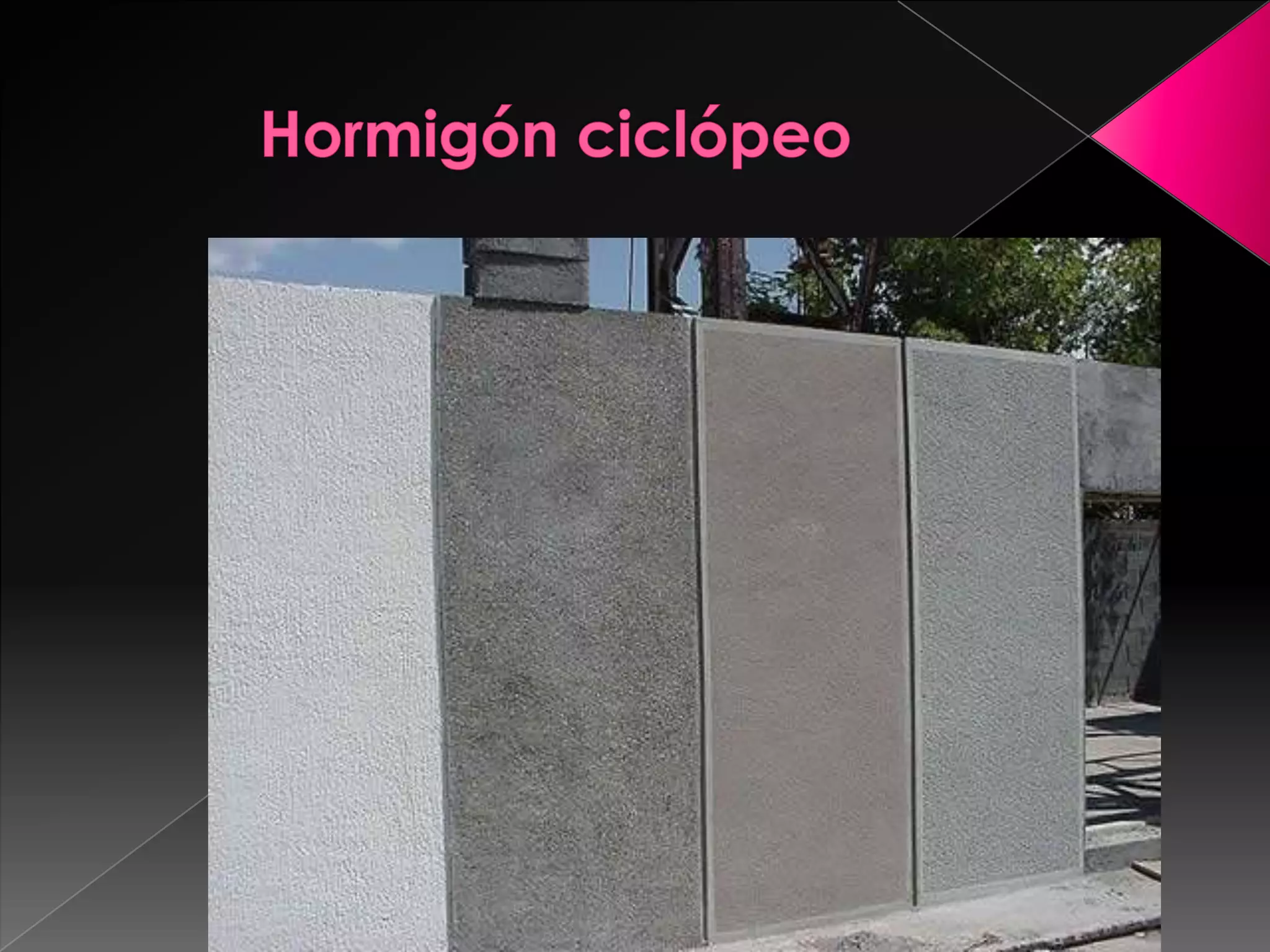 El hormigon