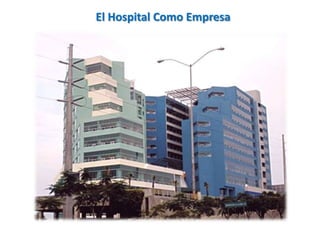 El Hospital Como Empresa 