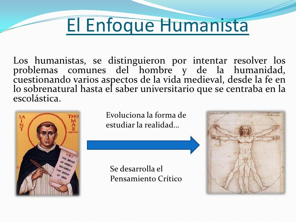 El humanismo El humanismo