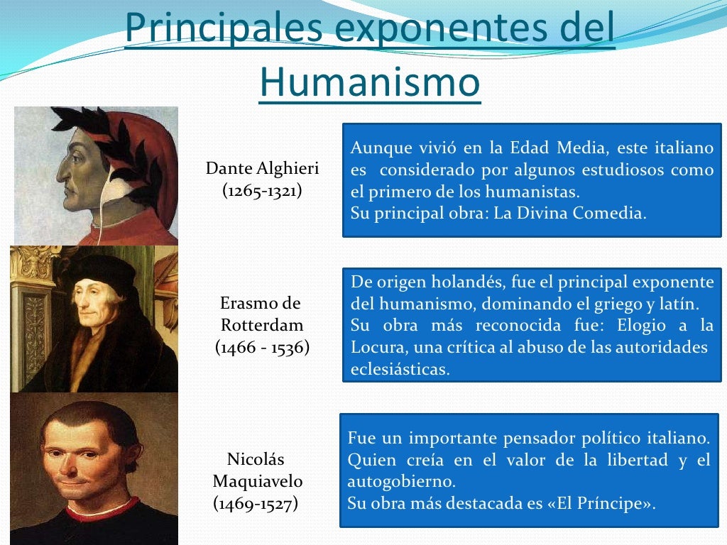 El humanismo