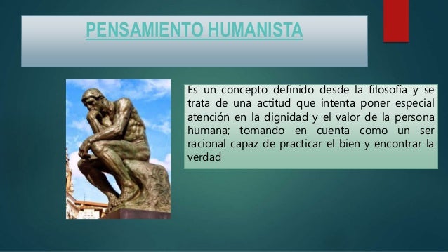 El humanismo