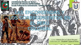 Curso: Historia De La Cultura Peruana
Elaborado por : Elizabeth Capacuti Poma
 