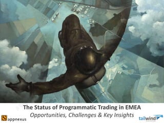The Status of Programmatic Trading in EMEA
Opportunities, Challenges & Key Insights
 