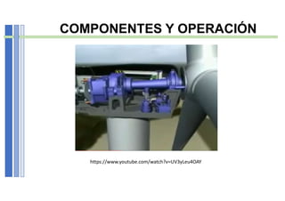 COMPONENTES Y OPERACIÓN
https://www.youtube.com/watch?v=UV3yLeu4OAY
 