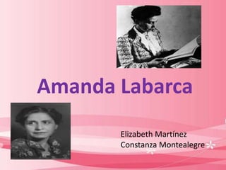    Amanda Labarca Elizabeth Martínez Constanza Montealegre   