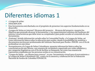El Idioma(2)