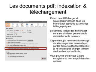 Le référencement multiple 3/4 … apparaît une boîte de dialogue qui liste toutes les entrées de la page 