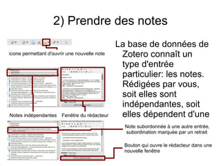 Choisissez “note de bas de page” ou “de fin de texte”. 